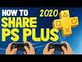 How to GAMESHARE on PS4! How To SHARE PS PLUS on PS4! Fast and Easy! (2020)