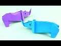 How to Make Easy Origami Rhino - Origami Tutorial