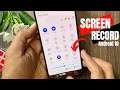How to Screen Record on Android 10 with Built in Screen Recorder