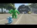 Hulk vs Ice Man vs Big Venom  - LEGO Marvel Super Heroes Games