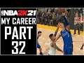 NBA 2K21 - My Career - Walkthrough - Part 32 - "Kporzee Broken Wrist Palm Block!"
