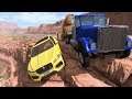 REALISTIC CLIFF DROPS #2 - BeamNG Drive | CRASHDriven