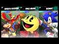 Super Smash Bros Ultimate Amiibo Fights – 11pm Final Banjo vs Pac Man vs Sonic