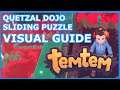 TEMTEM QUETZAL DOJO SLIDING PUZZLE - A Quick Visual Guide