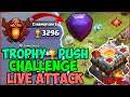 Th11 Trophy Push Live Attack / Challenge/ coc live Clash of Clans Live 2020