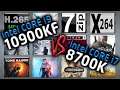 10900KF vs 8700K Benchmarks β 15 Tests π₯
