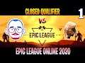 5men vs Mudgolems  Game 1 | Bo3 | Closed Qualifier Epic League | Dota 2 Live