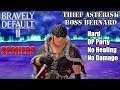 Bravely Default II - Thief Asterisk BOSS: Bernard - Hard/OP Party/No Healing/No Damage