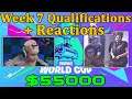 Fortnite World Cup *EMOTIONAL* Reactions to Qualification *WINNING* $50000 *WEEK 7*