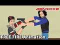 Jota vs Andrew feat Dewi Dangdut | Free Fire Animation