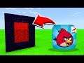 How To Make A Portal To ANGRY BIRDS in Minecaft Pocket Edition/MCPE
