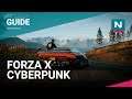 How to unlock the Cyberpunk 2077 car in Forza Horizon 4 | Xbox Series X Gameplay