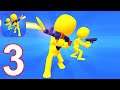 Join & Strike - Gameplay Walkthrough Part 3 Raid Mode (Android, iOS)