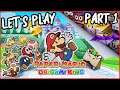 Let's Play Paper Mario The Origami King PART 1 - Nintendo Switch