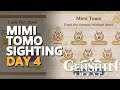 Mimi Tomo Sighting 4 Genshin Impact Day 4