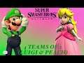 SSBU - 4 Teams of 2 #58 (Luigi & Peach)