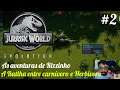 #2 - Aventuras do Rizzinho - A briga do carnívoro contra o herbívoro! Jurassic World Evolution pt-br