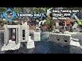 ARK: Survival Evolved - How to build a Taming Raft - Easy Taming Raft Design 2020 (No Mods)