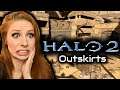Beating Halo 2 for the FIRST Time Blind! | Part 2: Outskirts | Let's Play Halo 2!