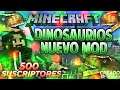Descarga Nuevo mod de Dinosaurios para minecraft pe 1.16 survival -  +500 sud - dinosaurios mcpe