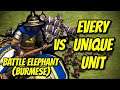 ELITE BATTLE ELEPHANT (Burmese) vs EVERY UNIQUE UNIT | AoE II: Definitive Edition
