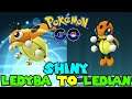Evolving SHINY LEDYBA to SHINY LEDIAN in Pokemon Go