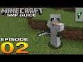 Minecraft SMP Guide Episode 02 - Our New Home-ish! - Let's Play Minecraft