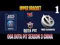 PSG.LGD vs VG Game 1 | Bo3 | Upper Bracket AMD SAPPHIRE OGA DOTA PIT Season 3 CHINA | DOTA 2 LIVE
