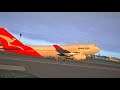 QANTAS 747-400ER Crashes after Take Off at London Heathrow [Engine Fire]