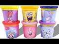 SpongeBob SquarePants Play-Doh Surprise Toys Squidward Patrick Gary Plankton and Paw Patrol