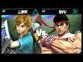 Super Smash Bros Ultimate Amiibo Fights – Link vs the World #61 Link vs Ryu