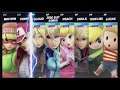Super Smash Bros Ultimate Amiibo Fights  – Min Min & Co #124 Yellow Hair Battle