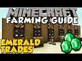 The BEST Villager Trades For Farming Emeralds | Minecraft Farming Guide (New Guide in Description)