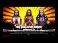 WWE 2K19 Natalya VS Brie Bella,Carmella Triple Threat Extreme Elm. Match WWE Divas Title