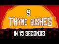 9  Red Dead Thyme In 15 SECONDS #shorts