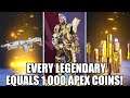 Apex Legends Opening 88 Apex Packs! Every Legendary = 1,000 Apex Coin Giveaway!