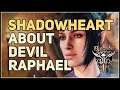 Ask Shadowheart about Devil Raphael Baldur's Gate 3