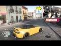Drifting in Forza Horizon 5 with a Steering Wheel