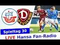 Feuerpause im Aufstiegskampf | Hansa 0:0 Dresden | Spieltag 30 | Hansa-Radio | Rostocker Fankurve