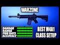 NEW OVERPOWERED M4A1 CLASS SETUP IN WARZONE! BEST M4A1 CLASS SETUP!