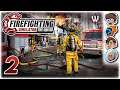 THE BURNING HOT DOG STAND!! | Firefighting Simulator: The Squad | Part 2 | ft. The Wholesomeverse
