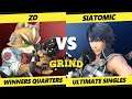 The Grind 165 Winners Quarters - ZD (Fox) Vs. Siatomic (Chrom) Smash Ultimate - SSBU