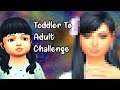 The Sims 4 Toddler To Adult Challenge