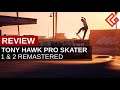 Tony Hawk Pro Skater 1 and 2 Review -  Freestyle Skating at Its Best