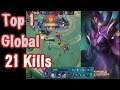 Top 1 Gobal 21 Kills | Best Item Build Top Global Yve | MLBB by Ivana Alawi Gameplay