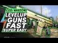 Warzone HOW TO LEVEL UP GUNS FAST Guide | Rank Up Weapons Fast in Call of Duty Warzone