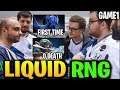 FIRST Time Night Stalker Pick & Unkillable MIRACLE - LIQUID vs RNG TI9 Dota 2