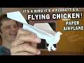 Flying Chicken Paper Airplane