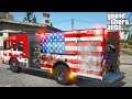 GTA 5 Firefighter Mod - Happy Veterans Day - Engine 2 Responding To Multiple Fires