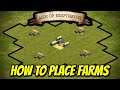 How to Perfectly Place Farms | AoE II: Definitive Edition